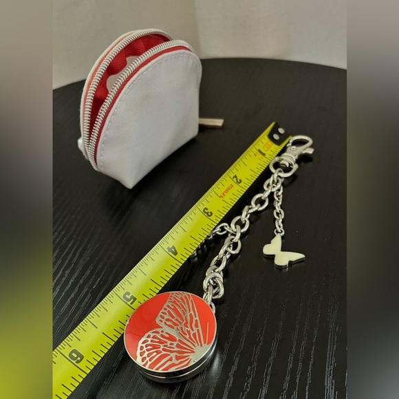 Bath & Bodyworks Limited Edition Butterfly Flower Solid Perfume Charm & Pouch - Picture 5 of 13